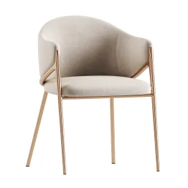 Richmond Gwen Chair Khaki Velvet